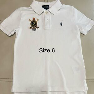 Multiple Boys Polo by Ralph Lauren White Short-Sleeve Bundle